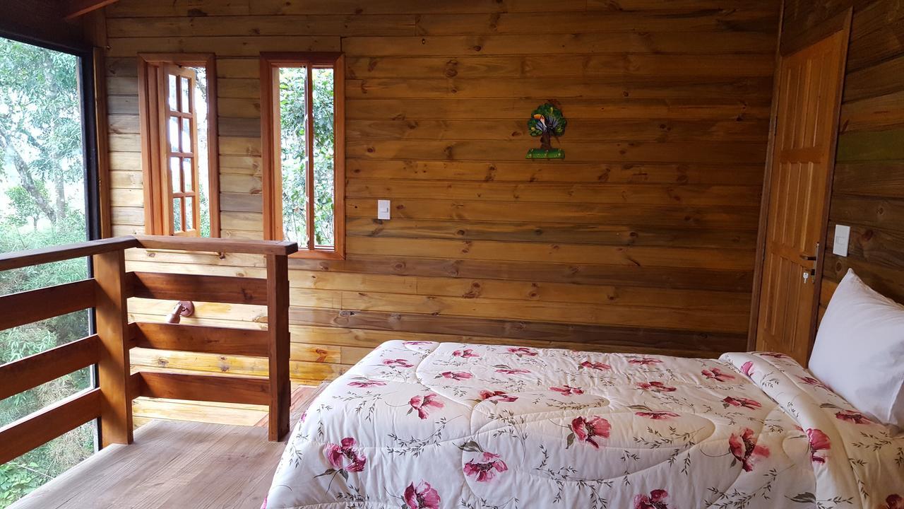 Chale Dos Tucanos- Parede De Vidro Com Linda Vista Campos do Jordao Exterior photo